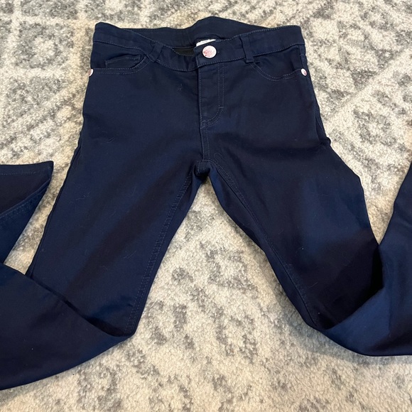 Girls youth pants size 6 navy blue - Picture 2 of 5
